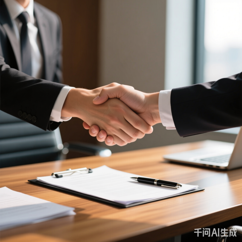 5. aaa级信用企业 商务合作场景图